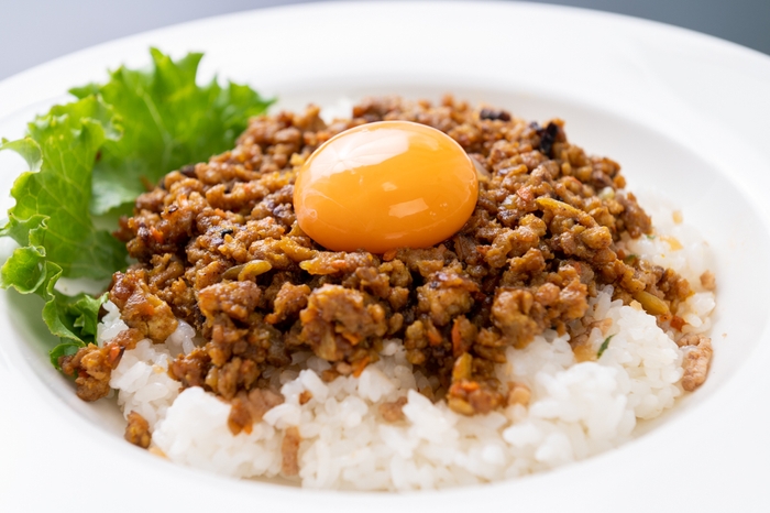 キーマカレー調理イメージ