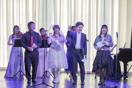 播磨灘を臨む劇場で大人も子供もみんなで歌おう！
劇場 波乗亭「淡路音楽島コーラスうたじまんコンテスト」6月14日より開演
