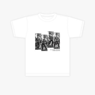 地引雄一じゃがたらTシャツ 白