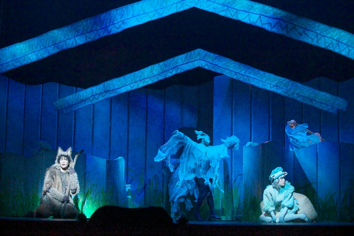 音楽劇「あらしのよるに」2019年公演より 撮影:青木司