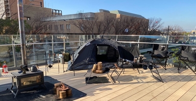 キャンプ体験イベントの実施イメージ 