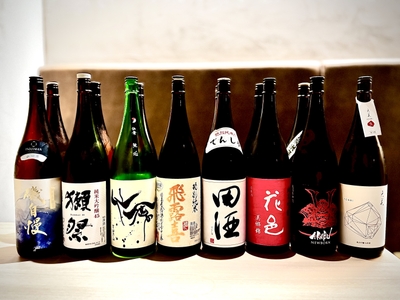 飲み放題可！人気日本酒