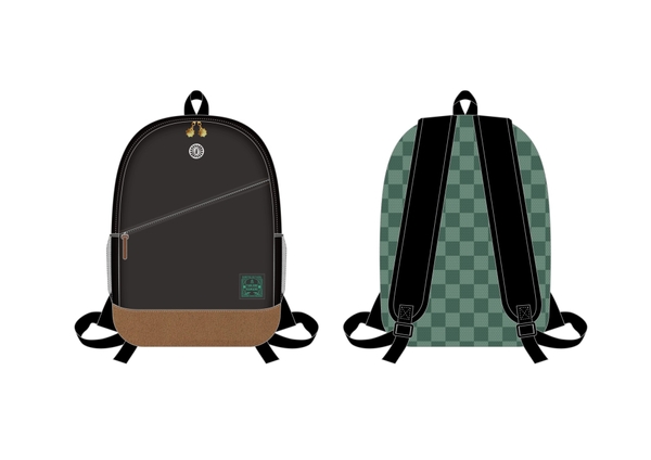 ニジゲンノモリ×アニメ『鬼滅の刃』 着物柄リュック (炭治郎)/6,050円（税込）