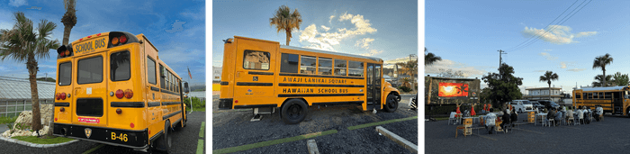 キッチンカー後面　※画像はイメージです/側面/2025年10月のAwaji Lanikai Festivalの様子