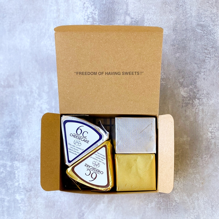 お試しアソート レーズン・イチゴ・6C プレーン・6C チョコ 各1個入 1,250円