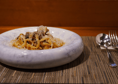 自家製手打ちパスタ 和牛ボロネーズ