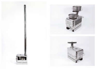 『MAKIng STOVE』の天板部分はメスティンを同時に2個載せられます