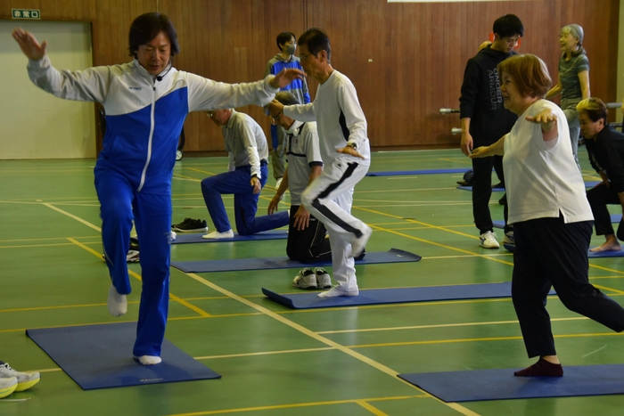 リハビリ中とは思えない動き