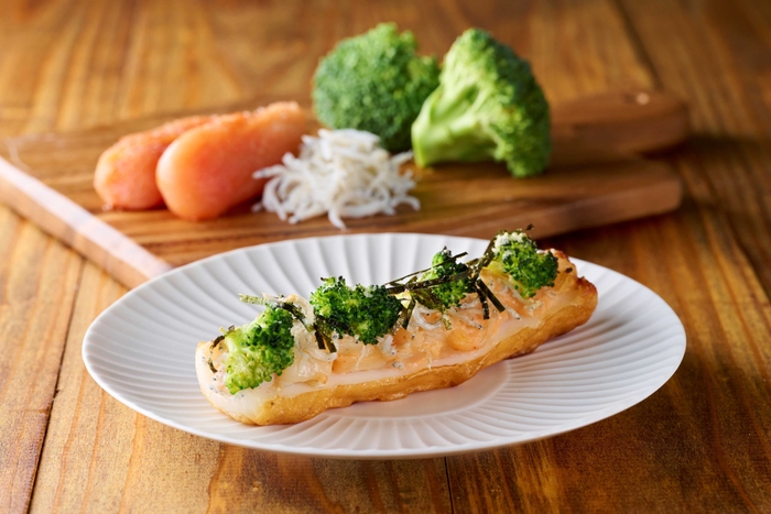 明太ポテトしらす