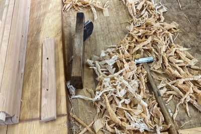 イメージ：鉋(かんな)作業工程