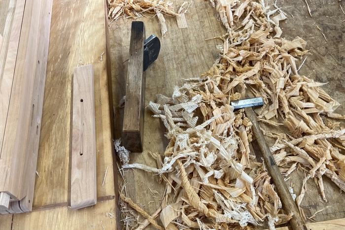 イメージ:鉋(かんな)作業工程