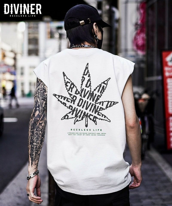 Weed NoSleeve (ホワイト)