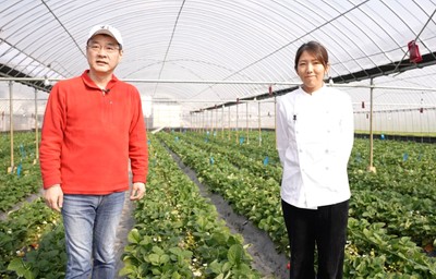 左から 吟天 小田切、うるう農園 古賀さん