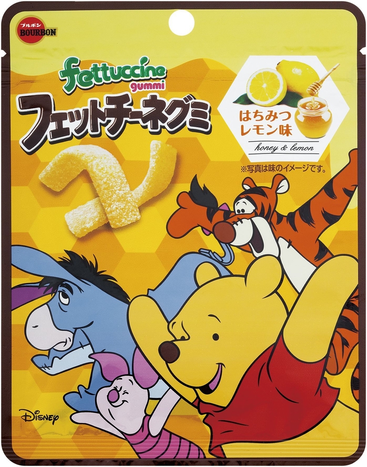 フェットチーネグミはちみつレモン味(くまのプーさん)