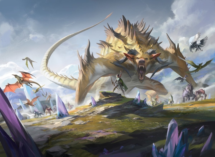 『イコリア:巨獣の棲処』キーアート