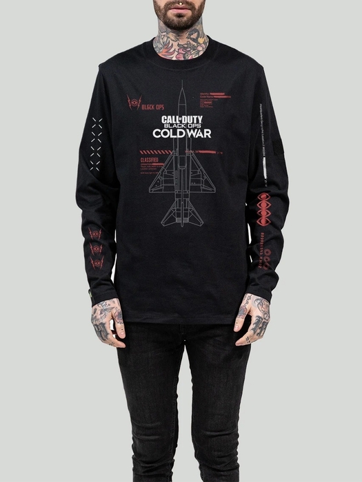 CoD: BOCW ブラックレガシーロングTシャツ