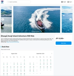 海外販路とインバウンド観光誘致を拡大 「淡路島アドベンチャーRIBライド」× 「LINKTIVITY」システム連携を開始！