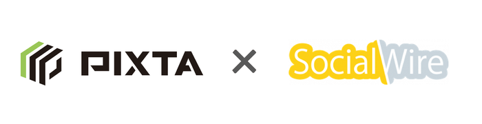 ピクスタ&ソーシャルワイヤー