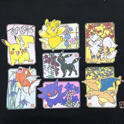 ポケモンの和柄バッグ