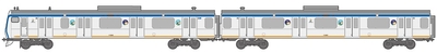 車両側面のラッピング（イメージ）