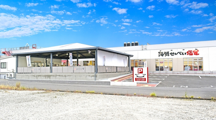 海鮮BBQ竈-KAMADO-と海鮮せんべい塩竈店舗