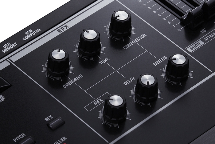 エフェクト専用のつまみ