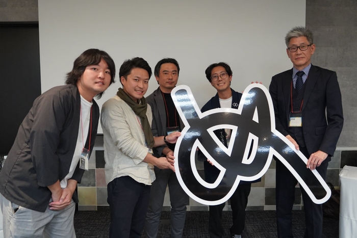 左からの山口様、 今井様、村井様、木村、平田様