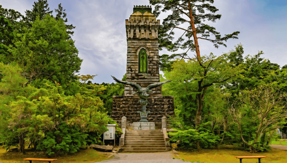 仙台城跡|昭忠碑