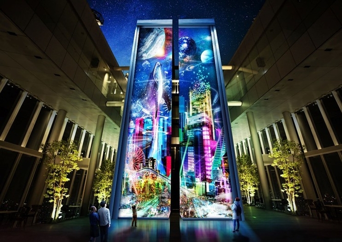 プロジェクションマッピング作品 イメージ