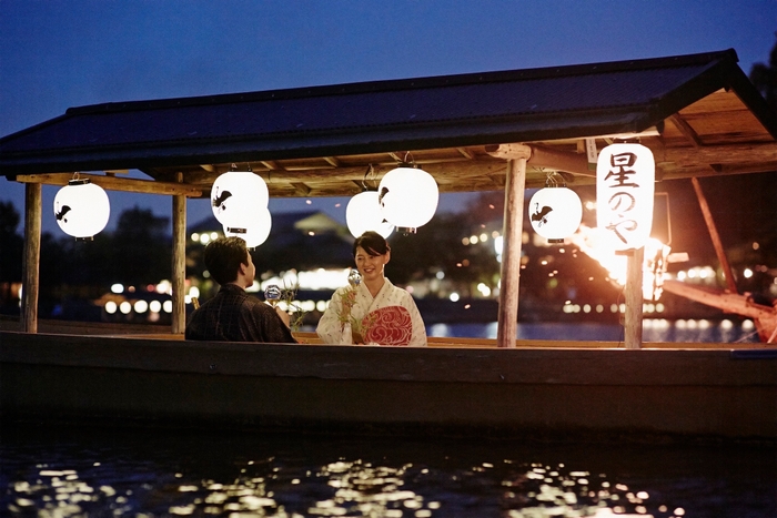 【星のや京都】プライベート鵜飼鑑賞船1