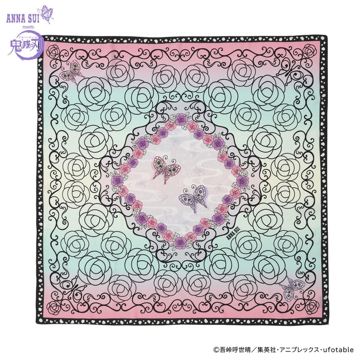鬼滅の刃×ANNA SUI マルチスカーフ 胡蝶姉妹