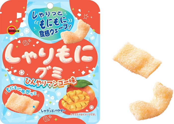 しゃりもにグミひんやりマンゴー味