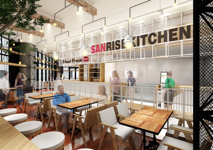 SANRISE KITCHEN 内観