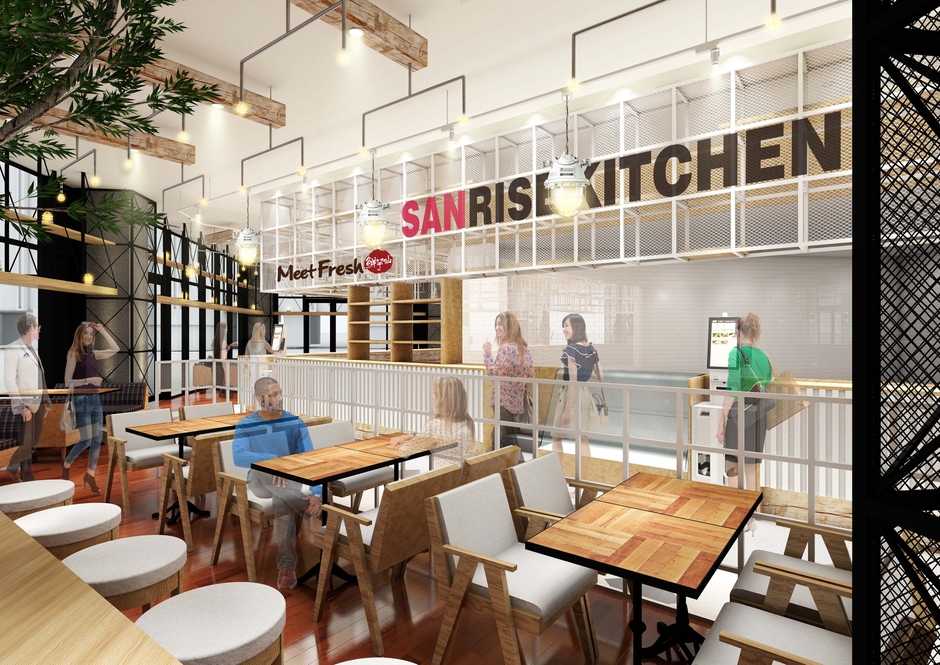 SANRISE KITCHEN 内観