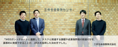 リックソフト 三井生命保険株式会社に 保険サービスを支えるプロジェクト管理として Jira Software＋WBS Gantt-Chartを導入