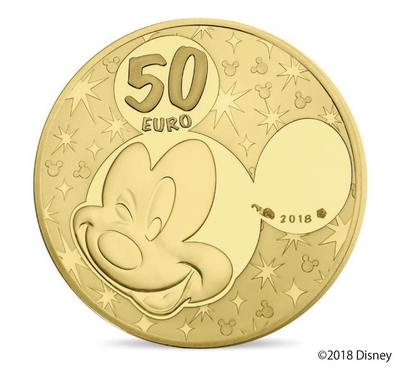 50ユーロ金貨 表面