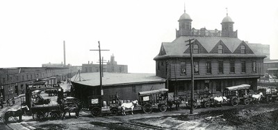 モートンソルト社シカゴ本社 1848年創業当時