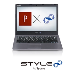 iiyama PC「STYLE∞（スタイル インフィニティ）」より シンプルスペックで価格を抑えた14型ノートパソコンが 24,980円で新登場！