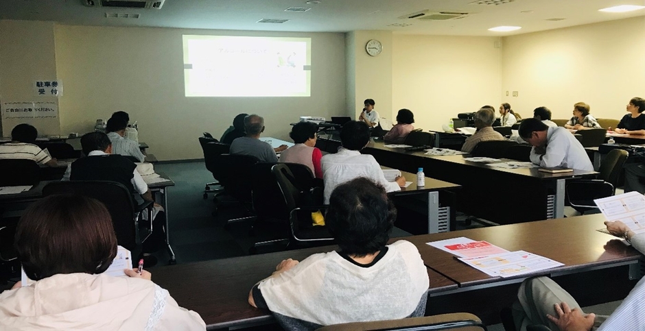 令和元年(2019年)の「肝臓教室」開催時の様子