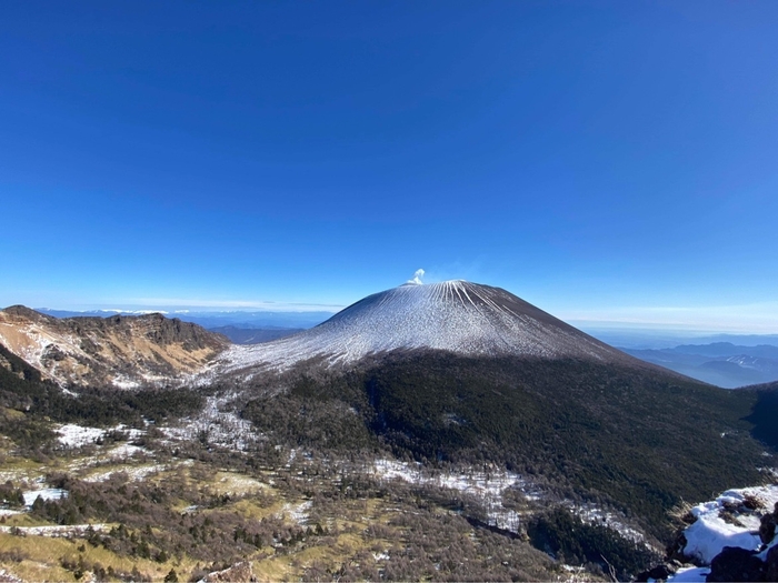 ガトーショコラのような浅間山