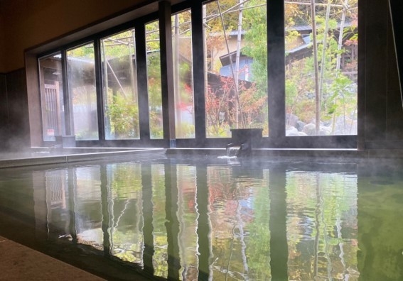 延羽の湯 高濃度ナノ炭酸泉(男女ともに内湯にて導入)