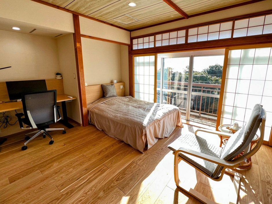 ワーケーションルーム・仕事しながら滞在できます