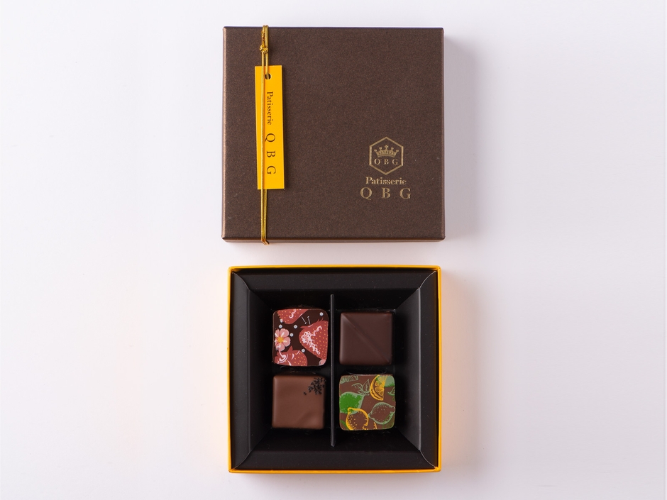 「はちみつボンボンショコラ」4個入 ¥1,240(税込)