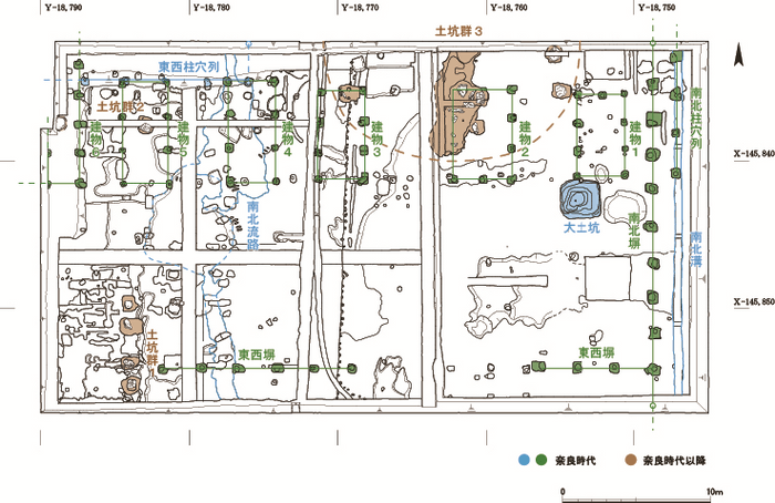 第658次調査遺構平面図