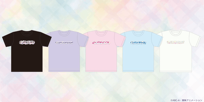 ◆推しカラーTシャツ(各4,500円)