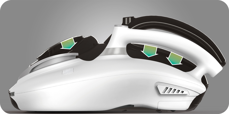 レイコップ史上最小・最軽量、それでいてパワフル