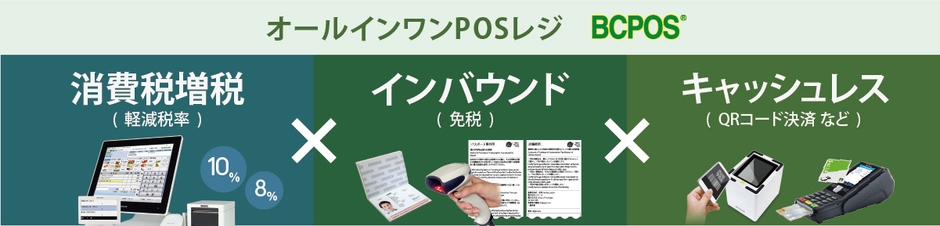 オールインワンPOSレジ「BCPOS」