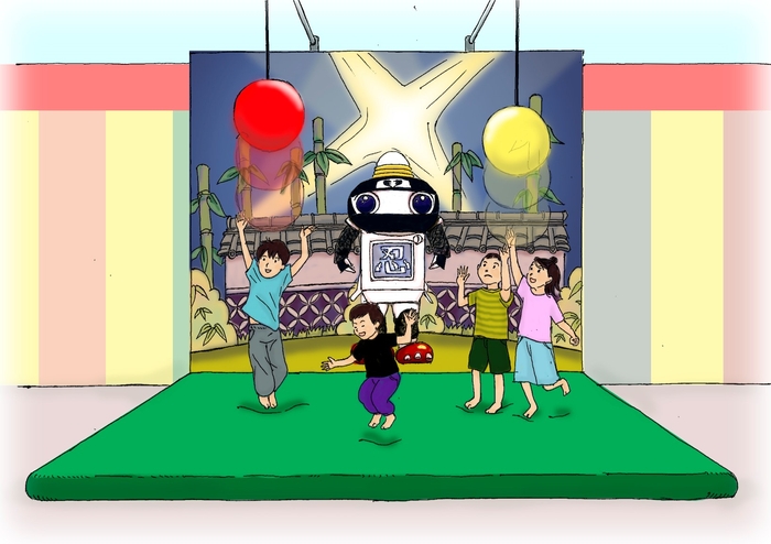 ぼよよんジャンプ!(イメージ)