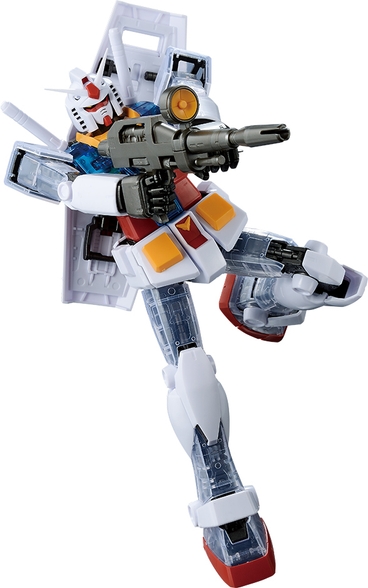 B賞:マスターグレード RX‐78‐2 ガンダムVer.2.0 ソリッドクリアスタンダード(2)