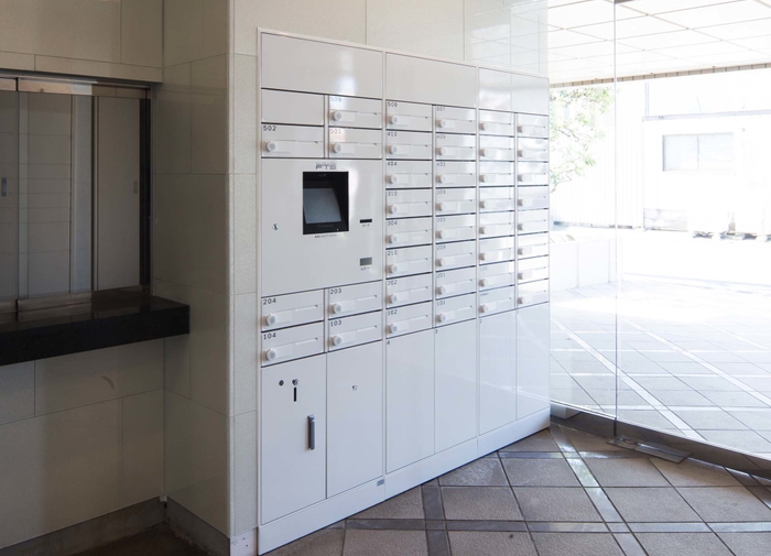 新設した共用部の宅配BOX